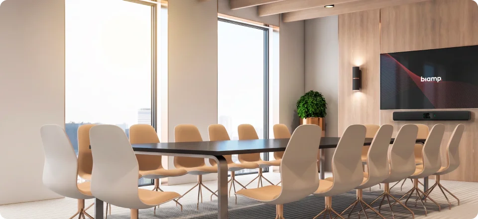 Biamp conference-room example