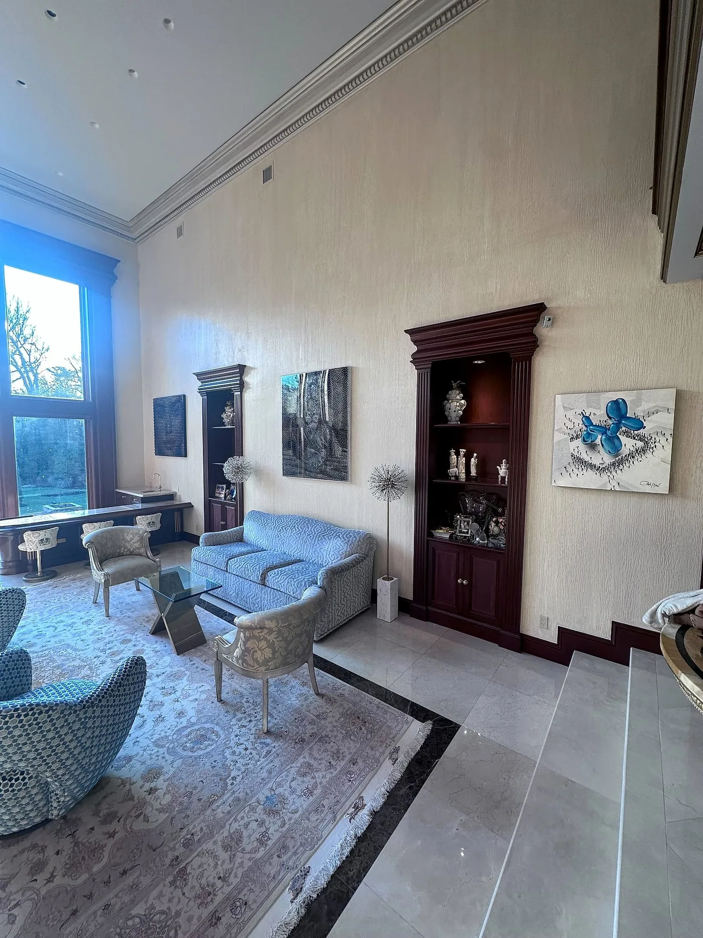Long Island estate interior — Limitless AV residential work